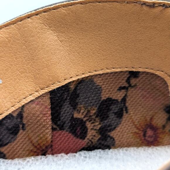 Korks Scarlet Western Boots Women's Side Zip Dark Brown Size US6M EU36.5 - Picture 13 of 14